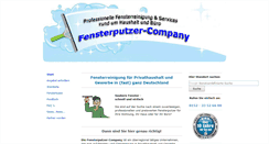 Desktop Screenshot of fensterputzer-company.de